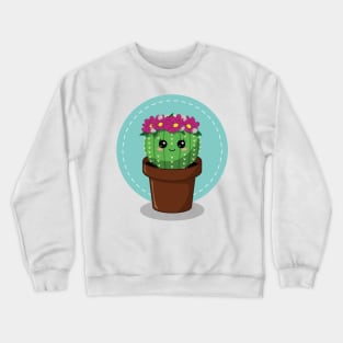 Kawaii cactus Crewneck Sweatshirt